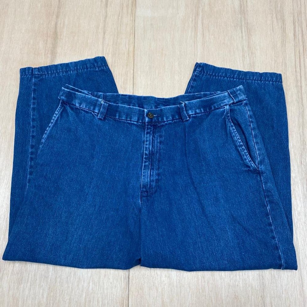 puritan men jeans 36x30 blue